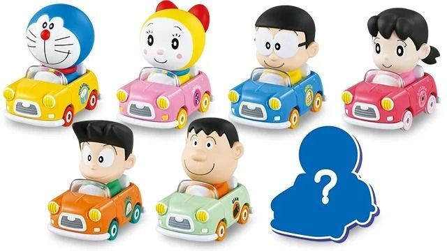 Takara Tomy Tomica Tunes Doraemon 角色系列 V.1（全套6款）