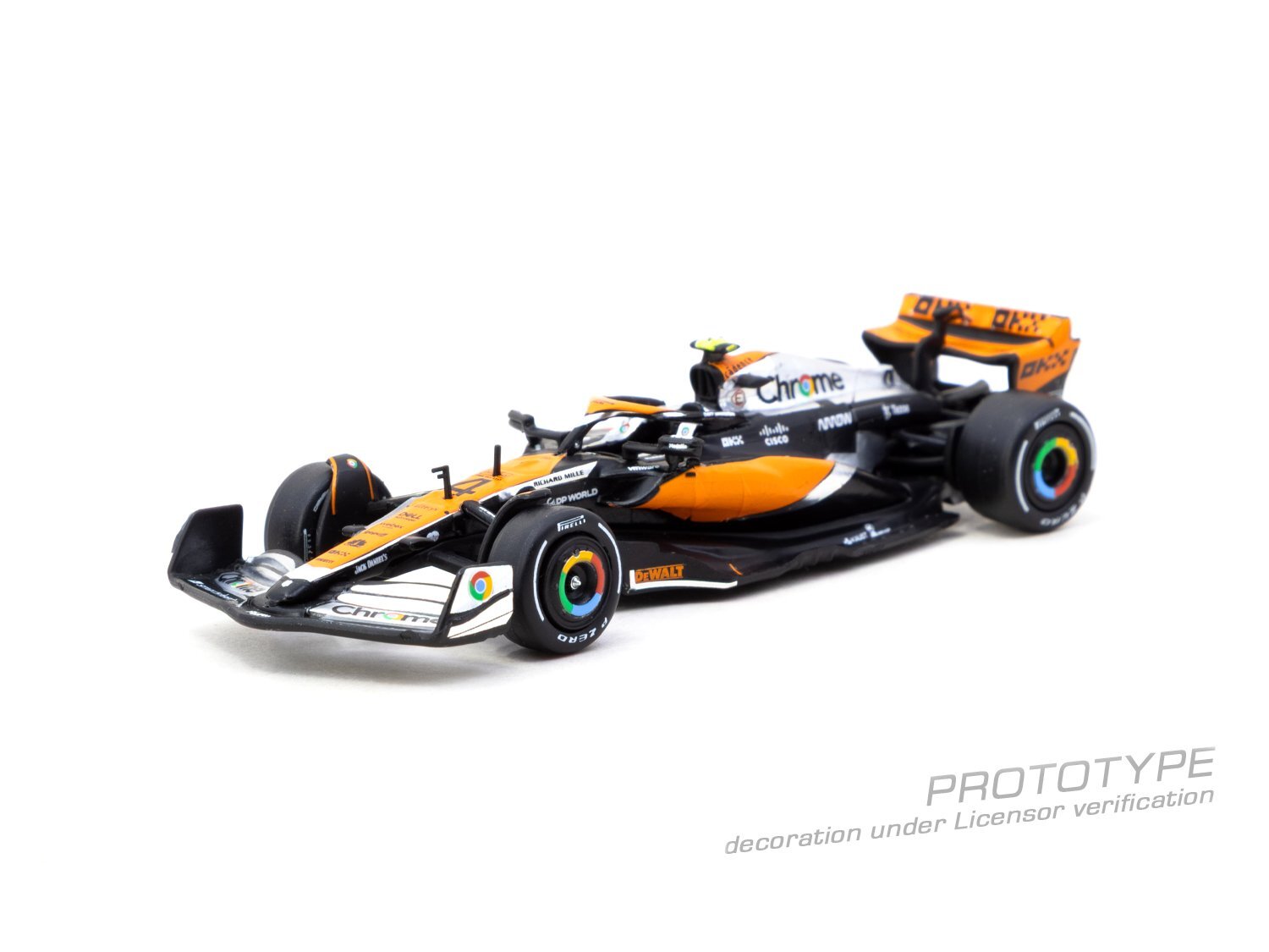 Tarmac Works McLaren MCL60 英國站 2023 Lando Norris