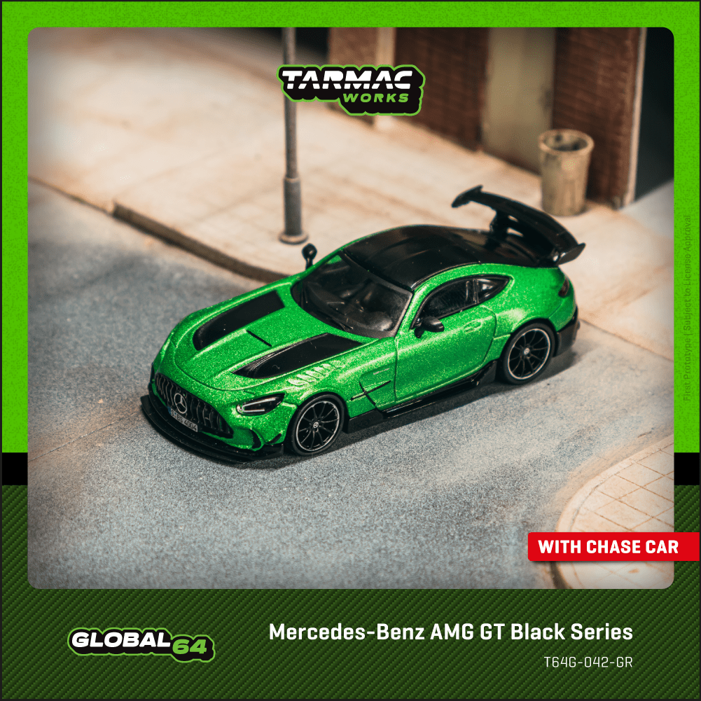 Tarmac Works Mercedes-Benz AMG GT Black Series 綠色
