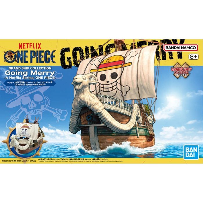 Bandai GRAND SHIP COLLECTION 黃金梅利號（Netflix《ONE PIECE》版）