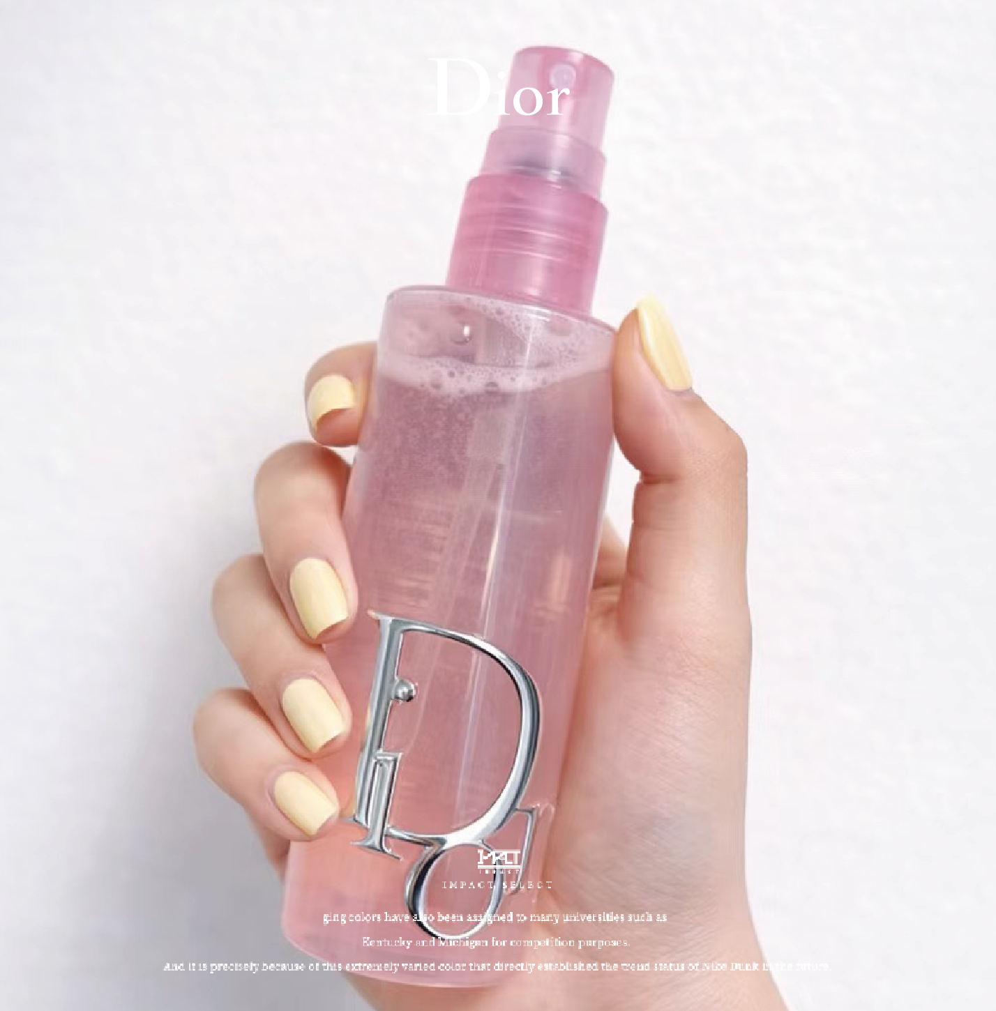 Dior 迪奧 櫻花粉 24hr保濕定妝噴霧 海外限定 Jisoo同款 100ml