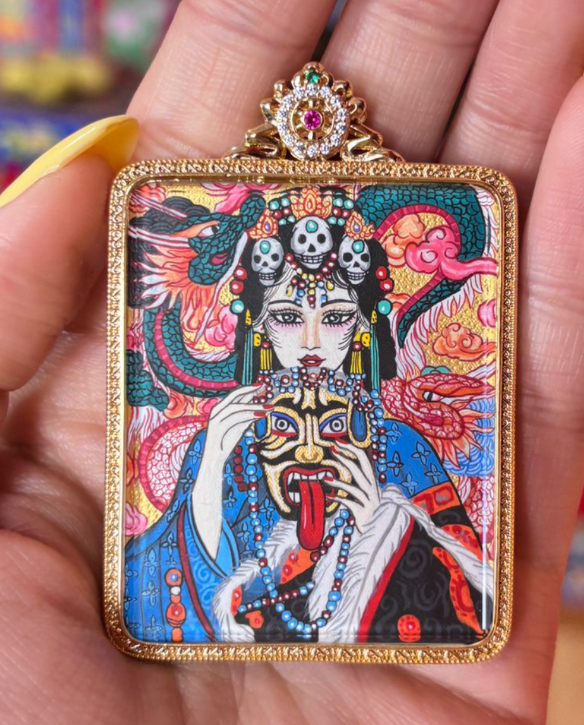 AB260418-K5-龍前世今生扎基拉姆唐卡（包證書）（包1人掛經幡服務）(需客人留姓名，出生年月日)(扎基拉姆寺廟開光加持)(預計6月中到貨)(只限尖沙咀門市自取不包郵)