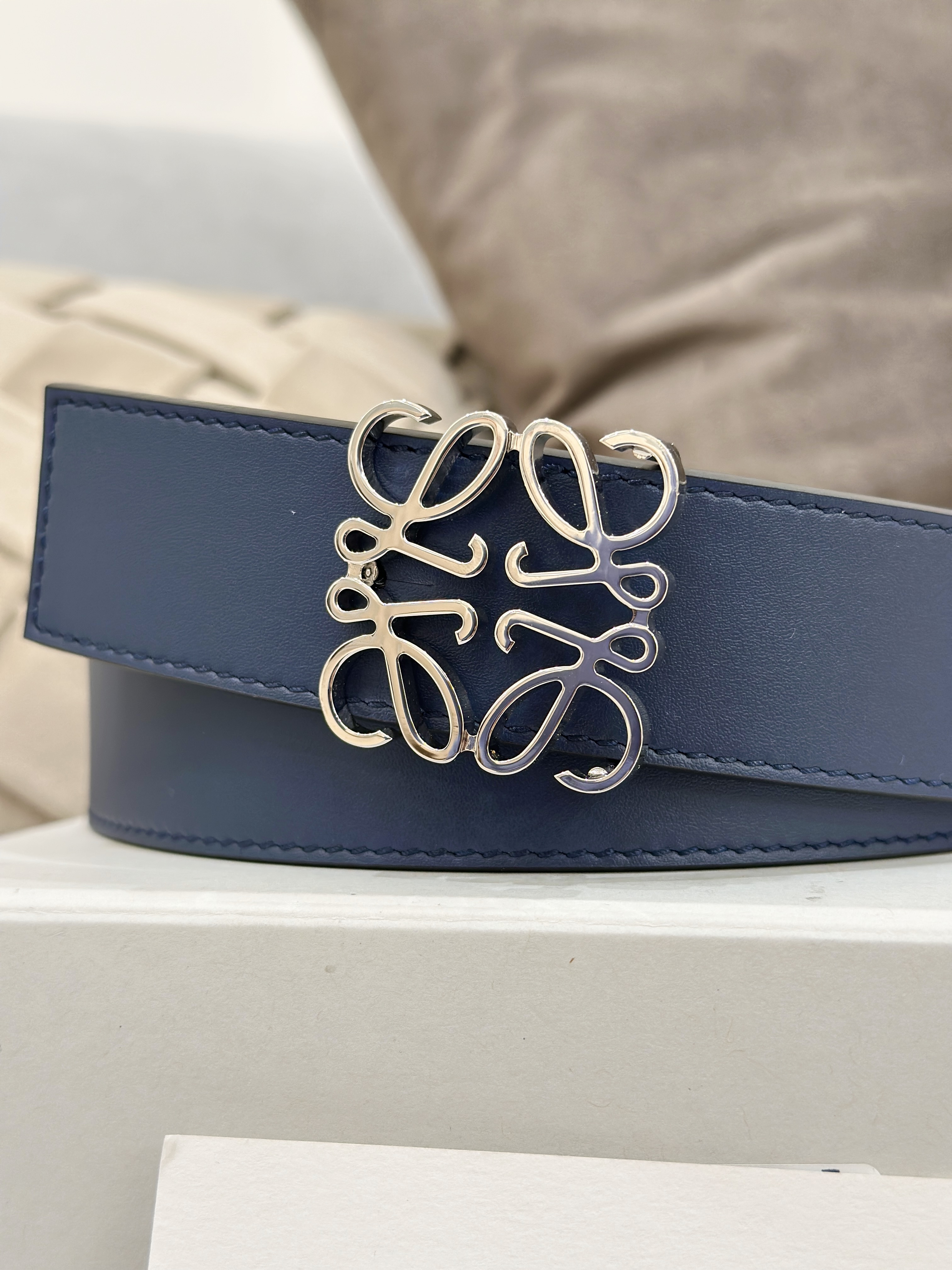 LOEWE Reversible Anagram Belt 3.5cm