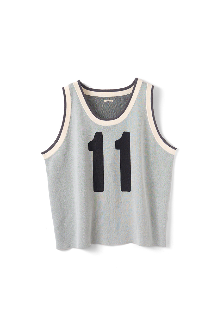 REFOMED FRESH MAN ”11” KNIT BIBS (3COL)