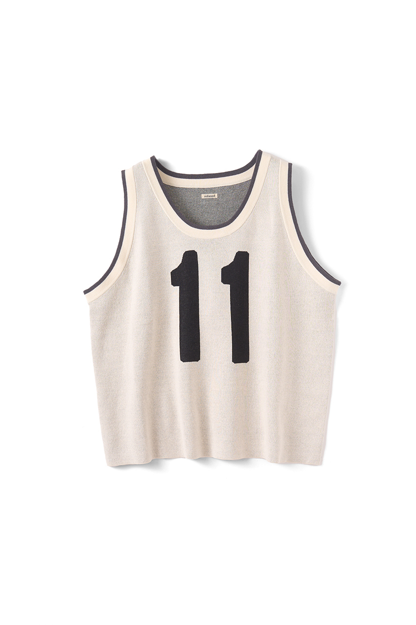 REFOMED FRESH MAN ”11” KNIT BIBS (3COL)