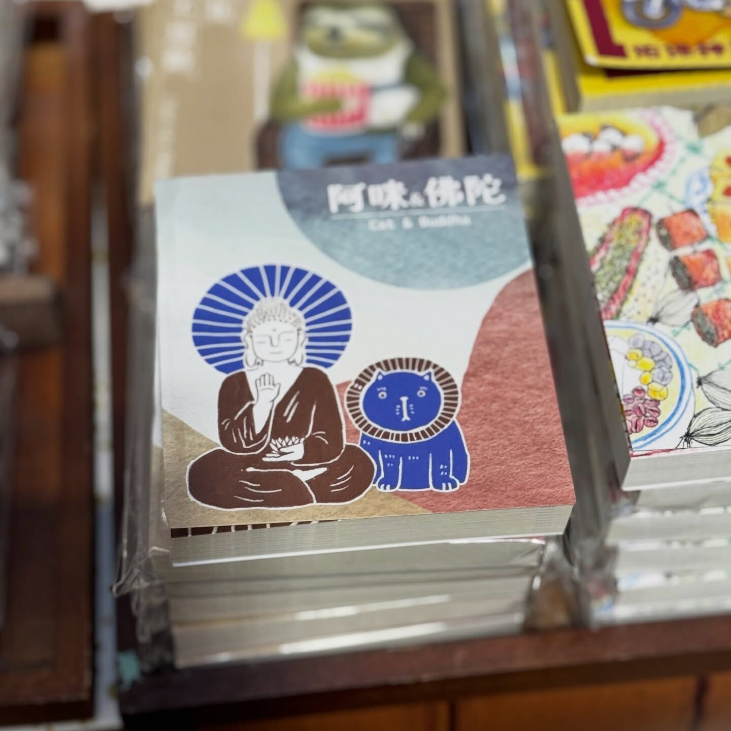 阿咪與佛陀 便條紙 120枚便條本｜針線球