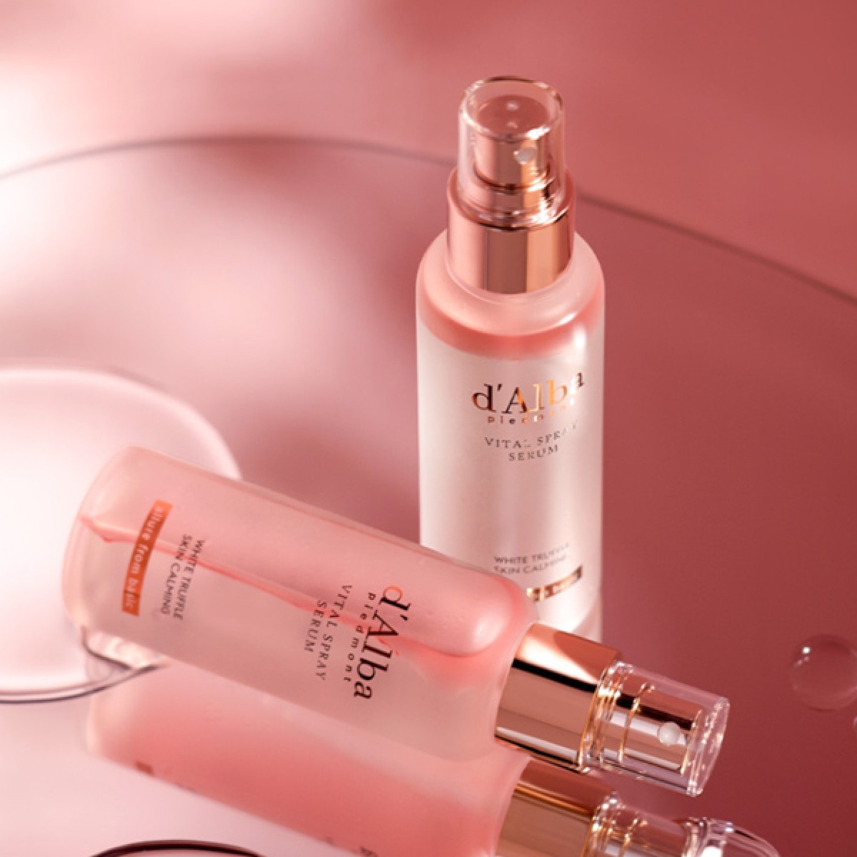 少量現貨丨清爽鎮靜 d'alba 櫻花限定版 白松露肌底 Vital 精華噴霧 100mL