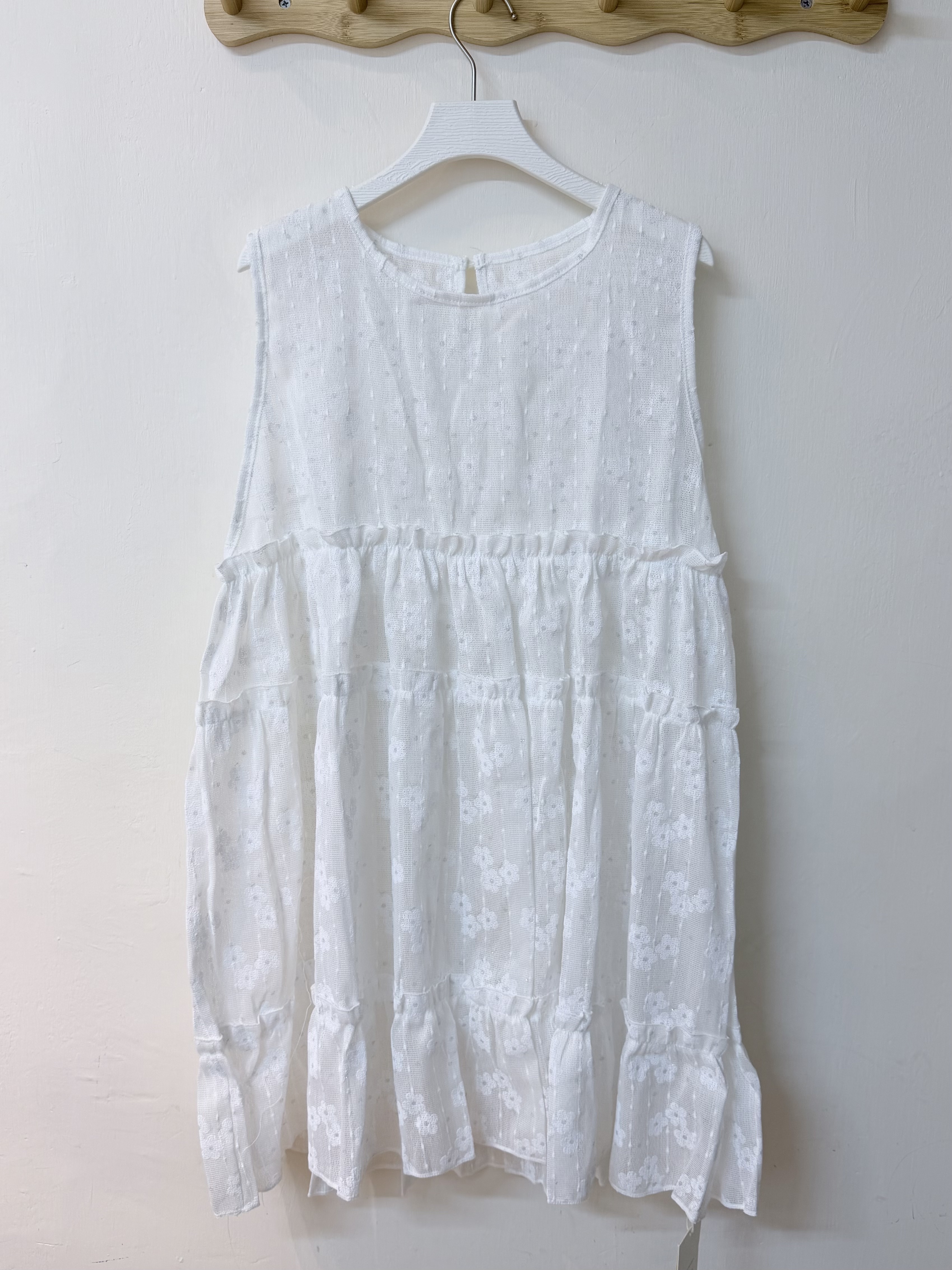 花花細閃Ruffle背心🪄