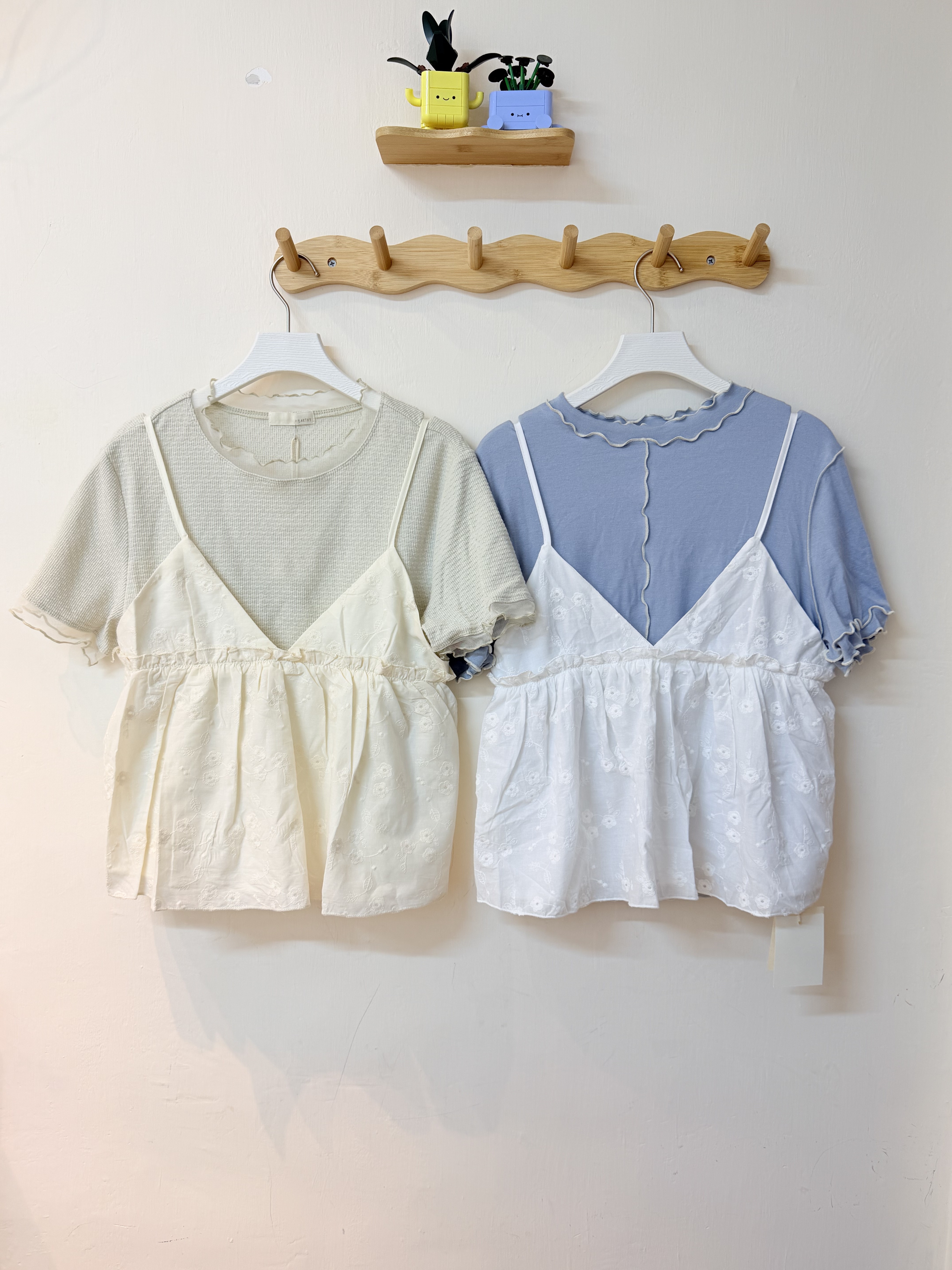 刺繡花短身外搭