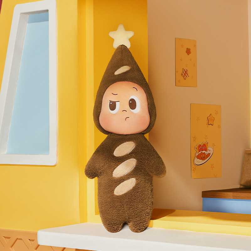 POP MART 泡泡瑪特星星人 歡迎來到月球表面系列 毛絨法棍抱枕 100cm
