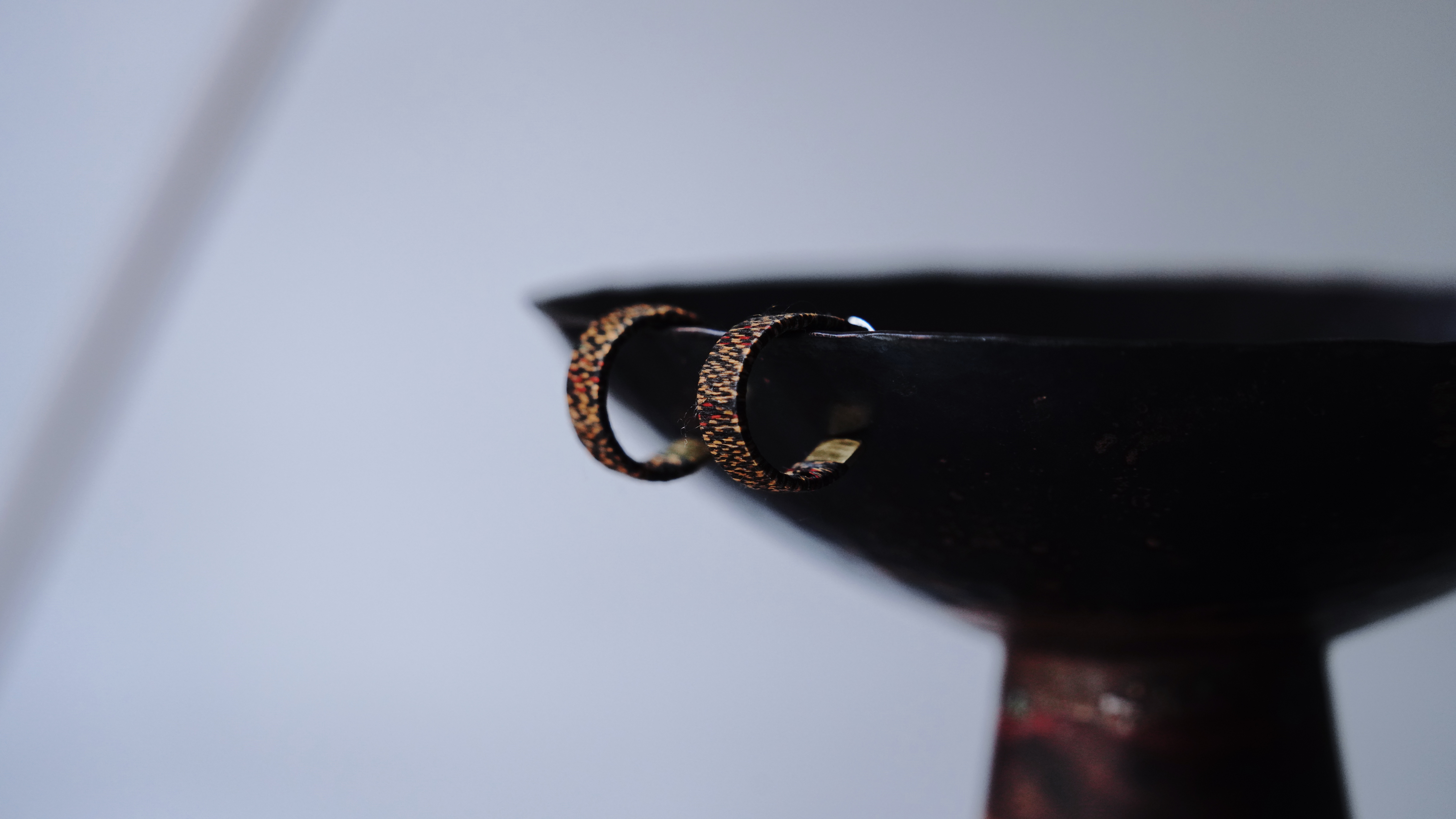 jili ｜ 鹿兒島大島紬 平帶耳環