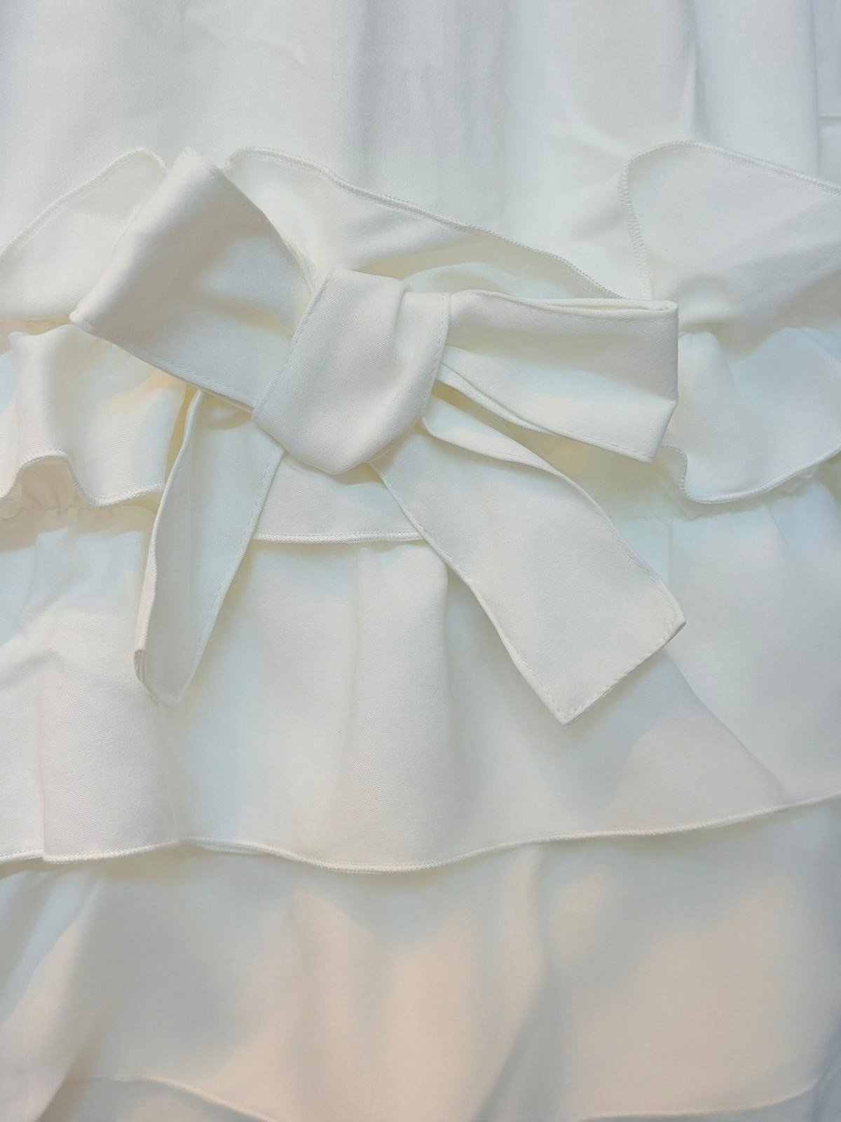 裙長76cm！甜美蝴蝶結層層蛋糕裙🎀