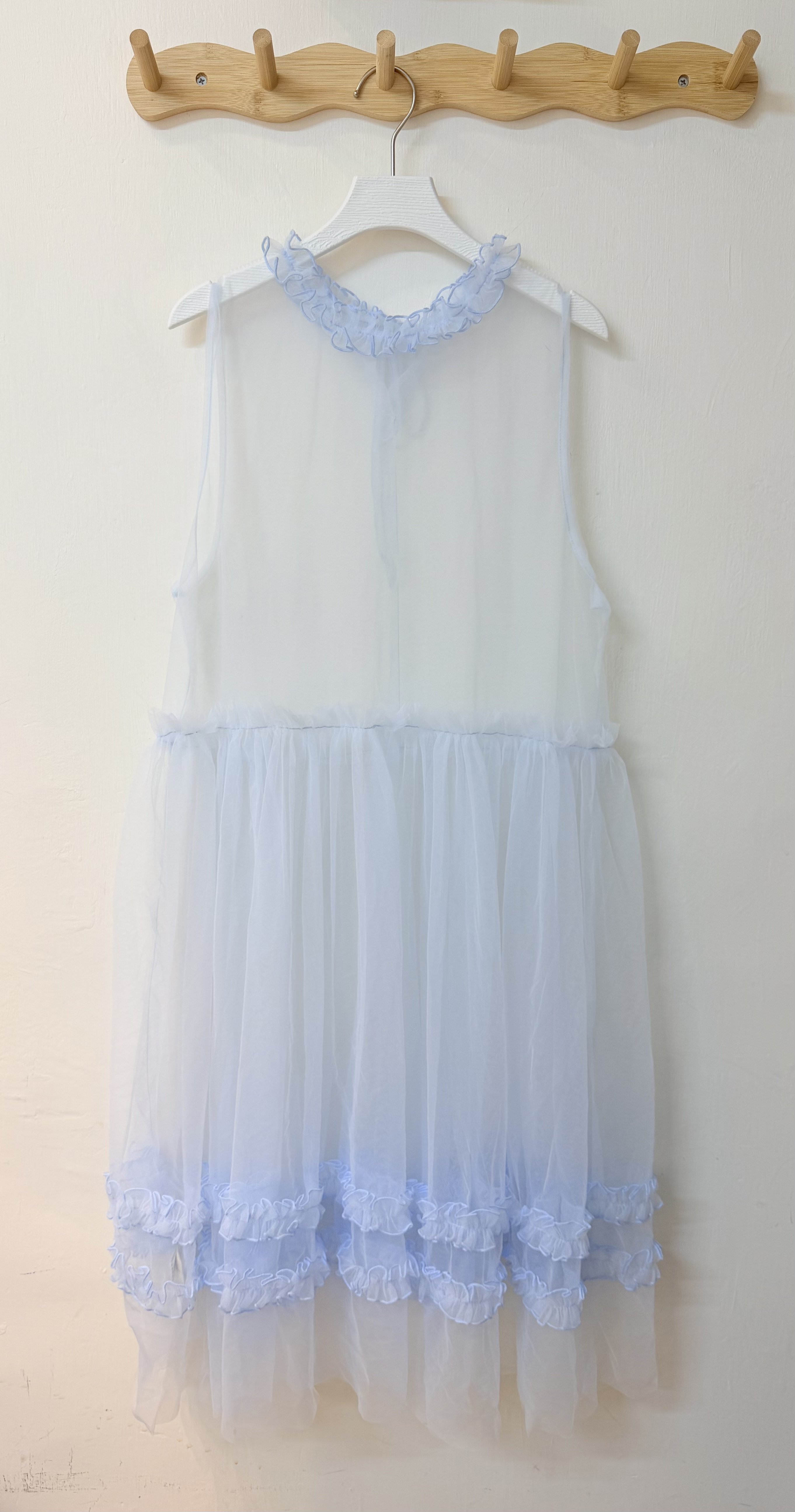 空靈通透Ruffle邊背心罩衫🎐