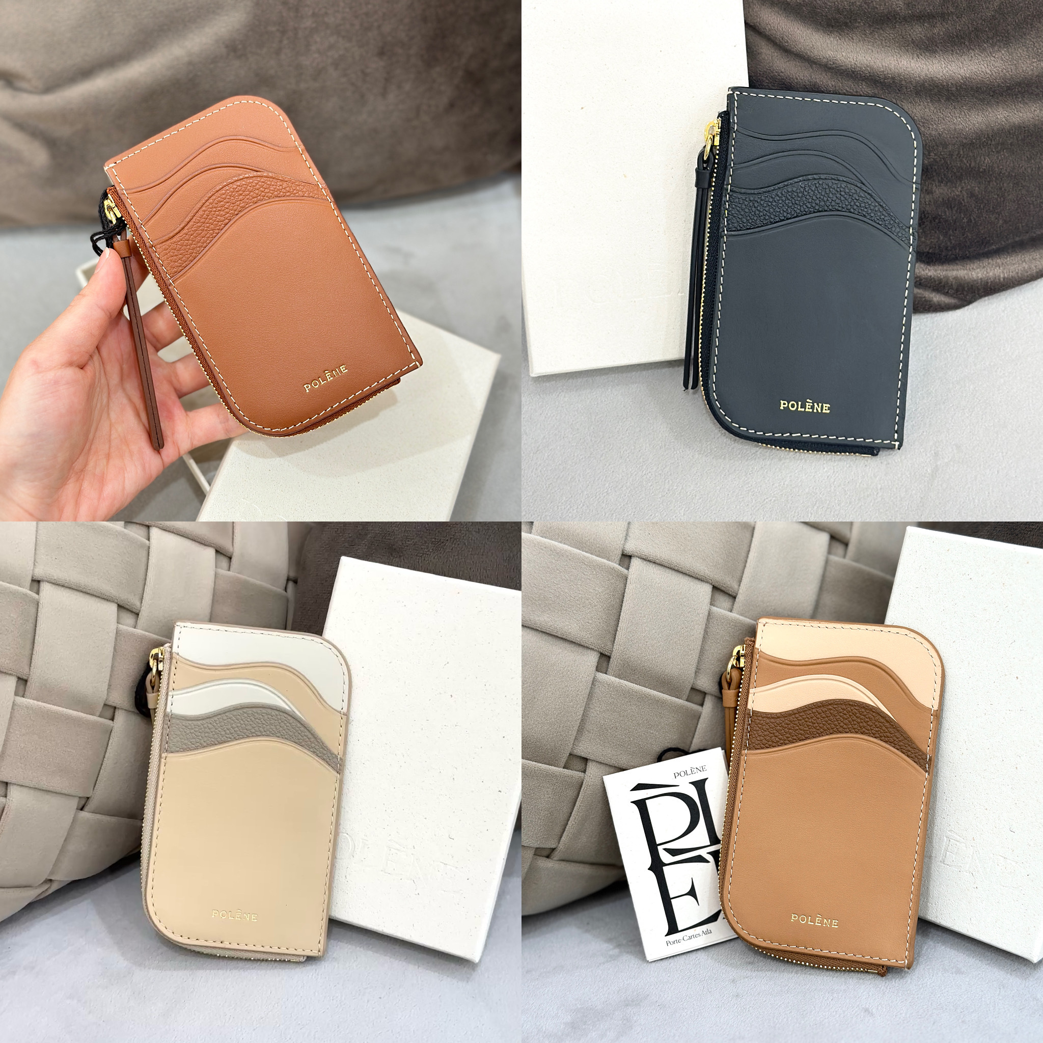 POLENE Atla Card Holder