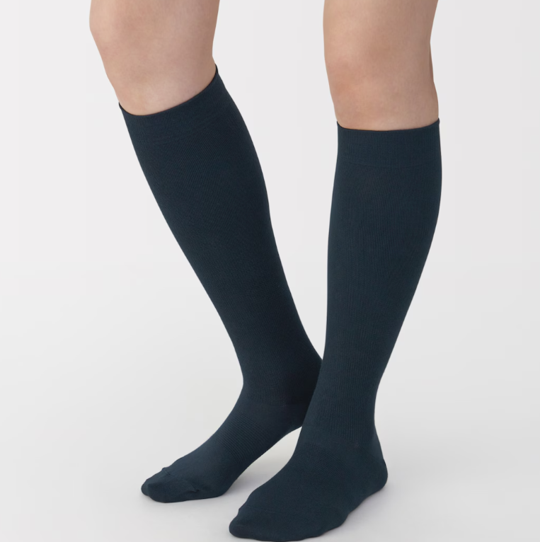 無印良品 MUJI 壓力襪（小腿襪・女款）