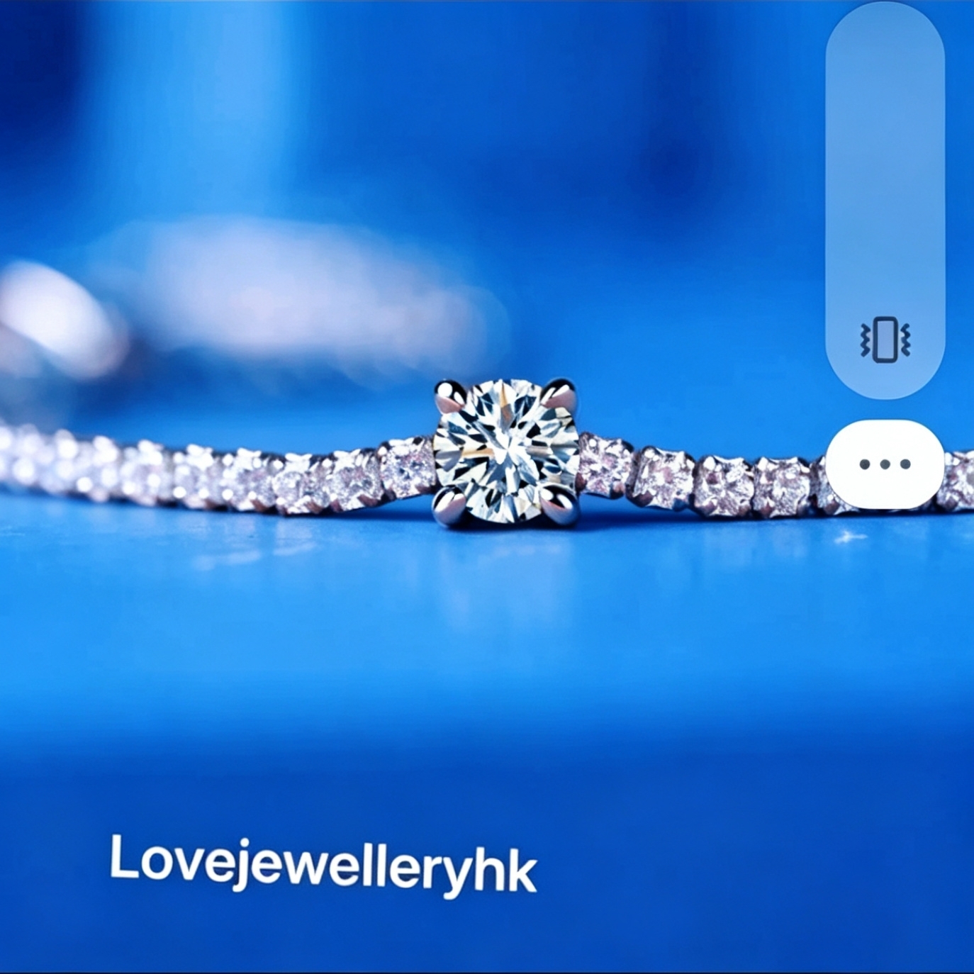 輕奢莫桑鑽手鏈   B1C008