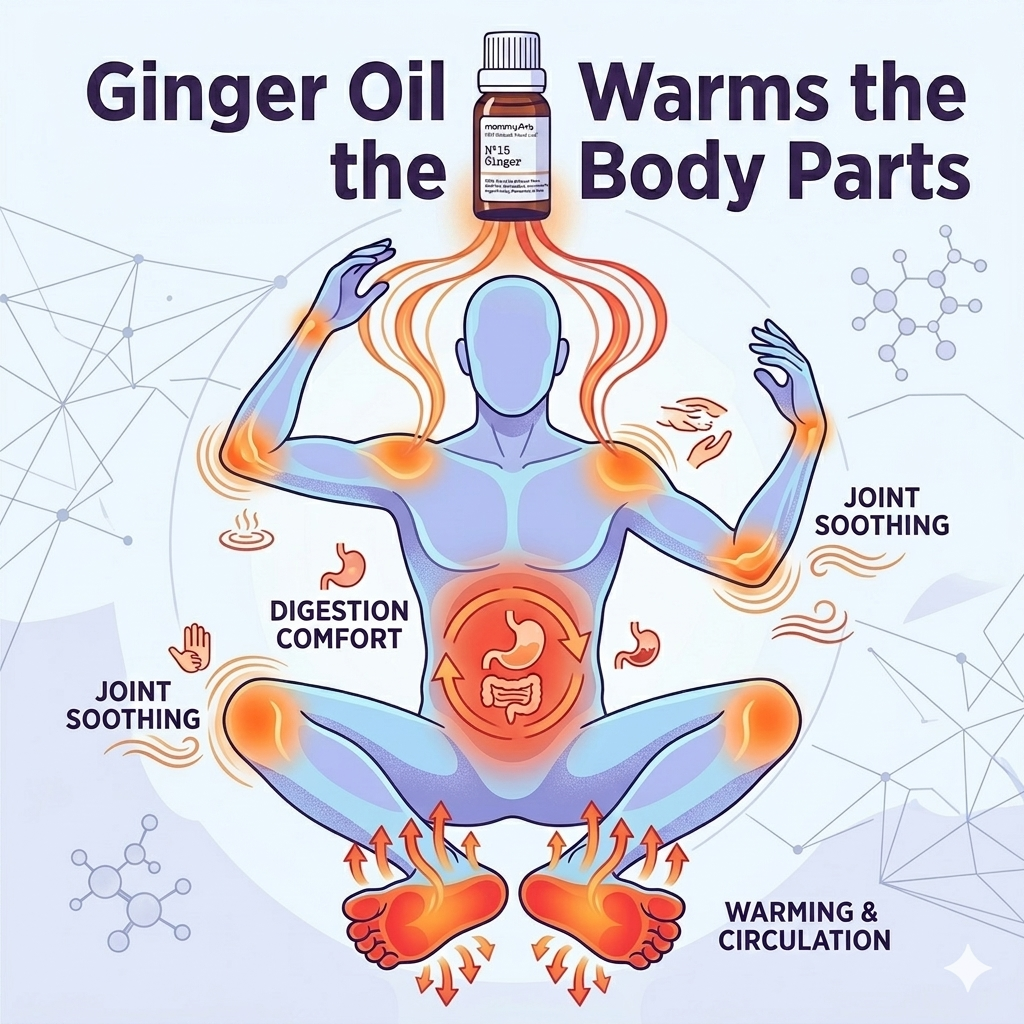 mommy.A+b organic ginger essential oil