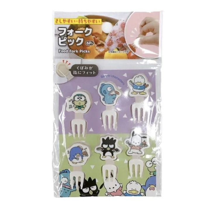 Sanrio 角色食物叉便當叉 食物叉 水果叉