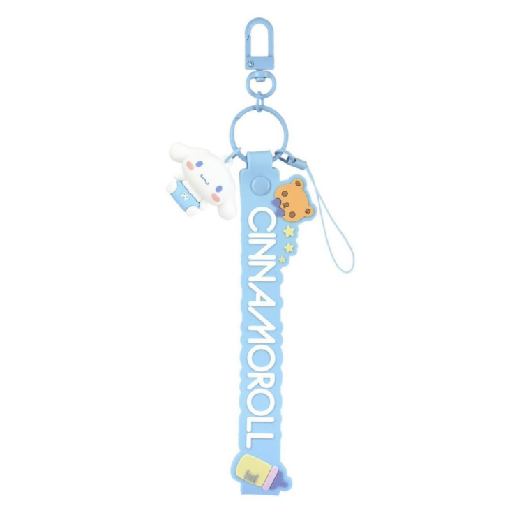 Cinnamoroll 矽膠造型手機腕帶吊飾