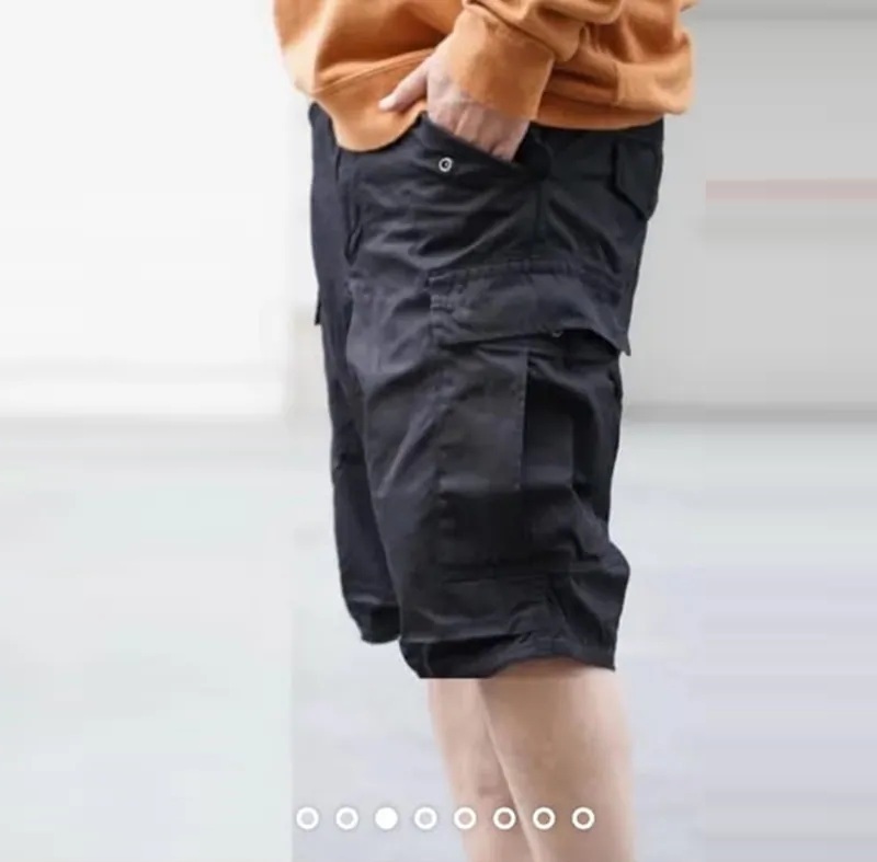 LAST SALE: VISVIM JUMBO EIGER SANCTION SHORTS - BLACK PRE ORDER ITEM (預訂中)