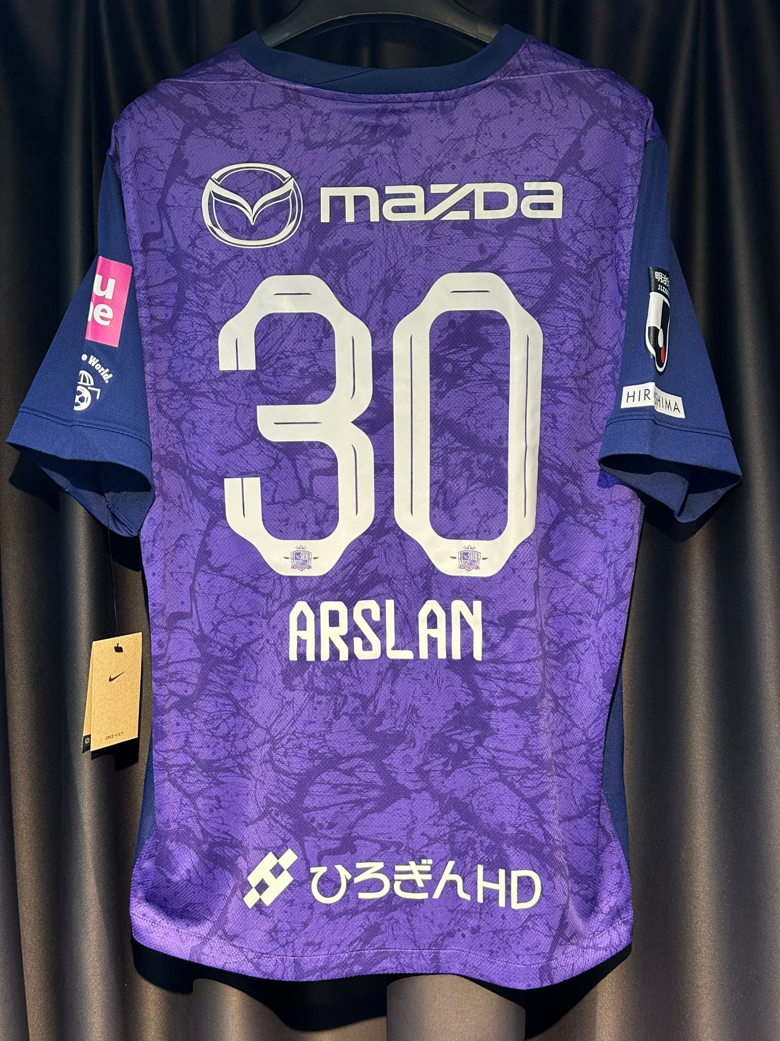 2026 廣島三箭 主場球迷版球衣#30 ARSLAN