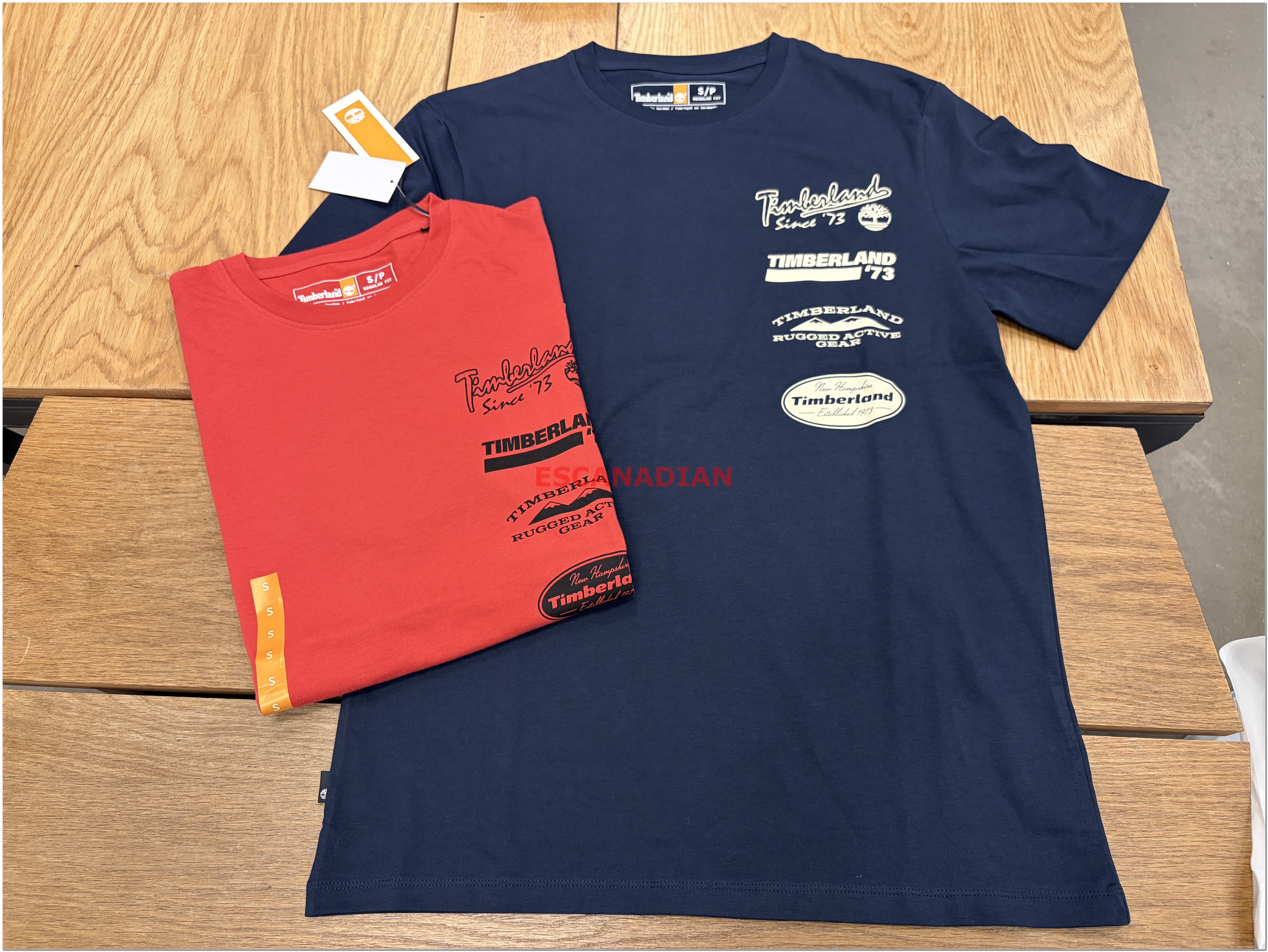 Timberland 大人 造型Logo 短TEE