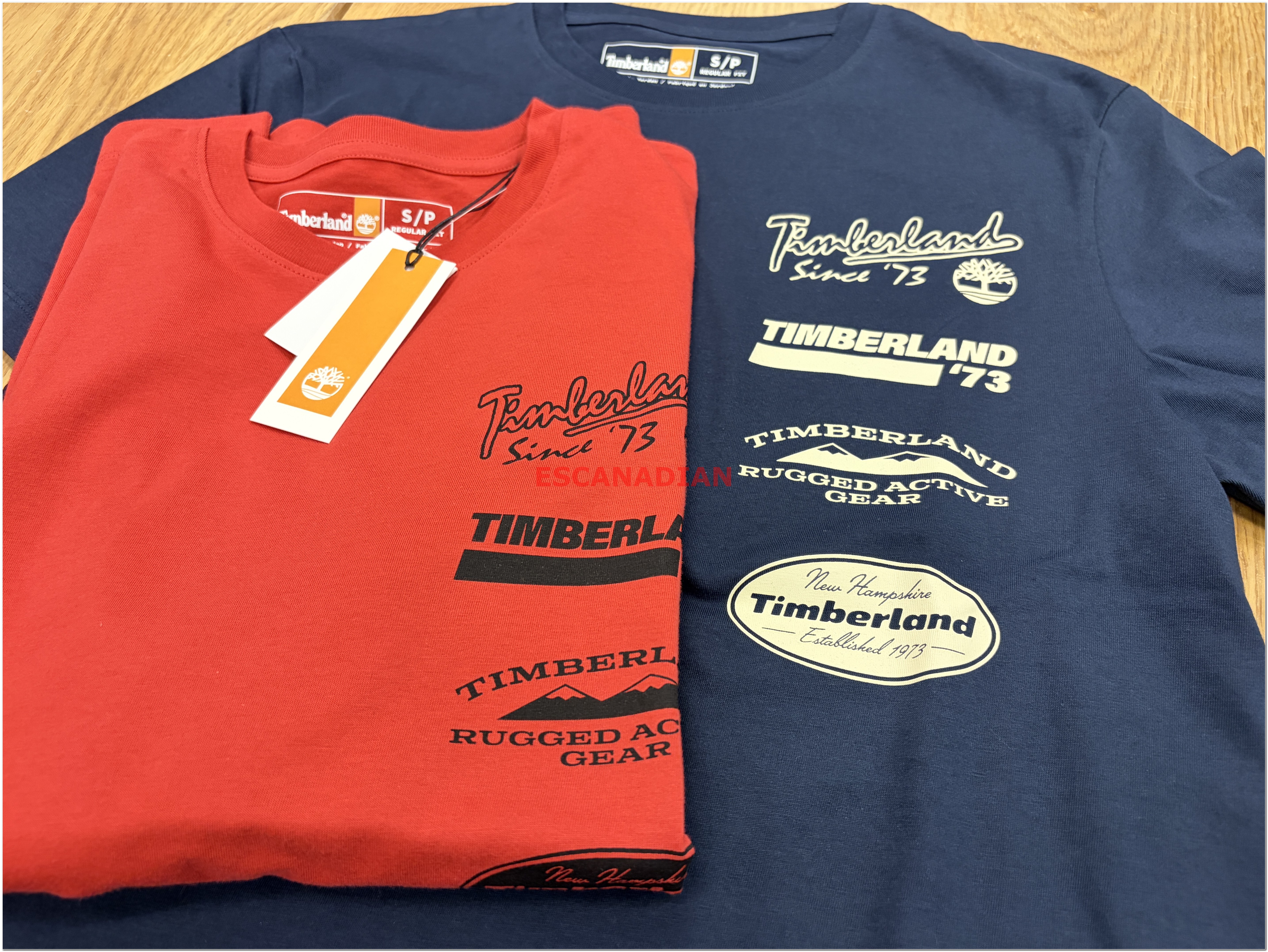 Timberland 大人 造型Logo 短TEE