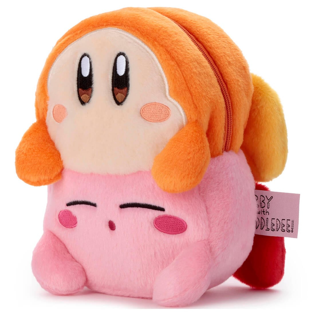 Takara Tomy Kirby 毛公仔－星之卡比與瓦豆魯迪 3D 收納袋