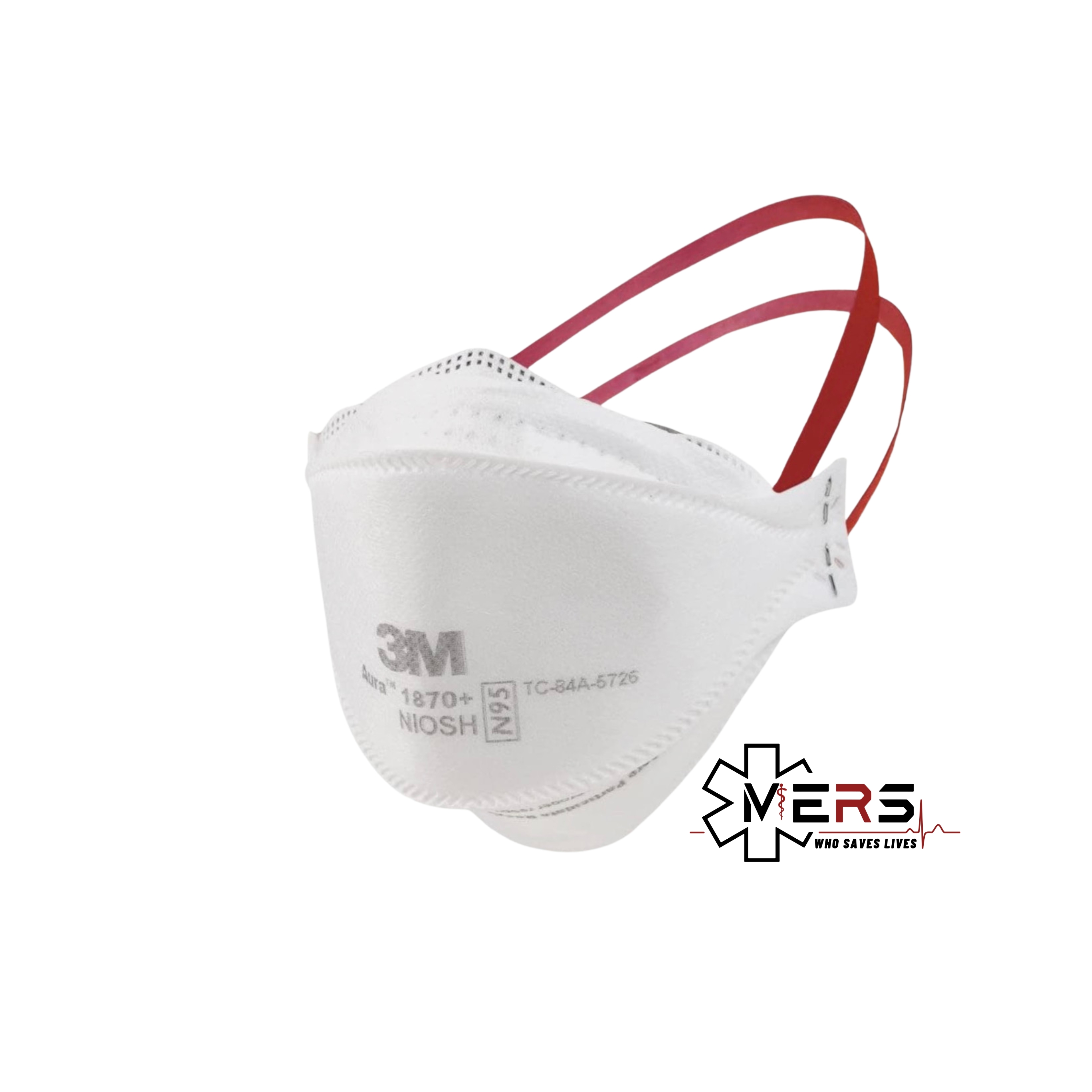 3M™ Aura™ 1870+ 醫用外科出汗防護口罩 (N95)