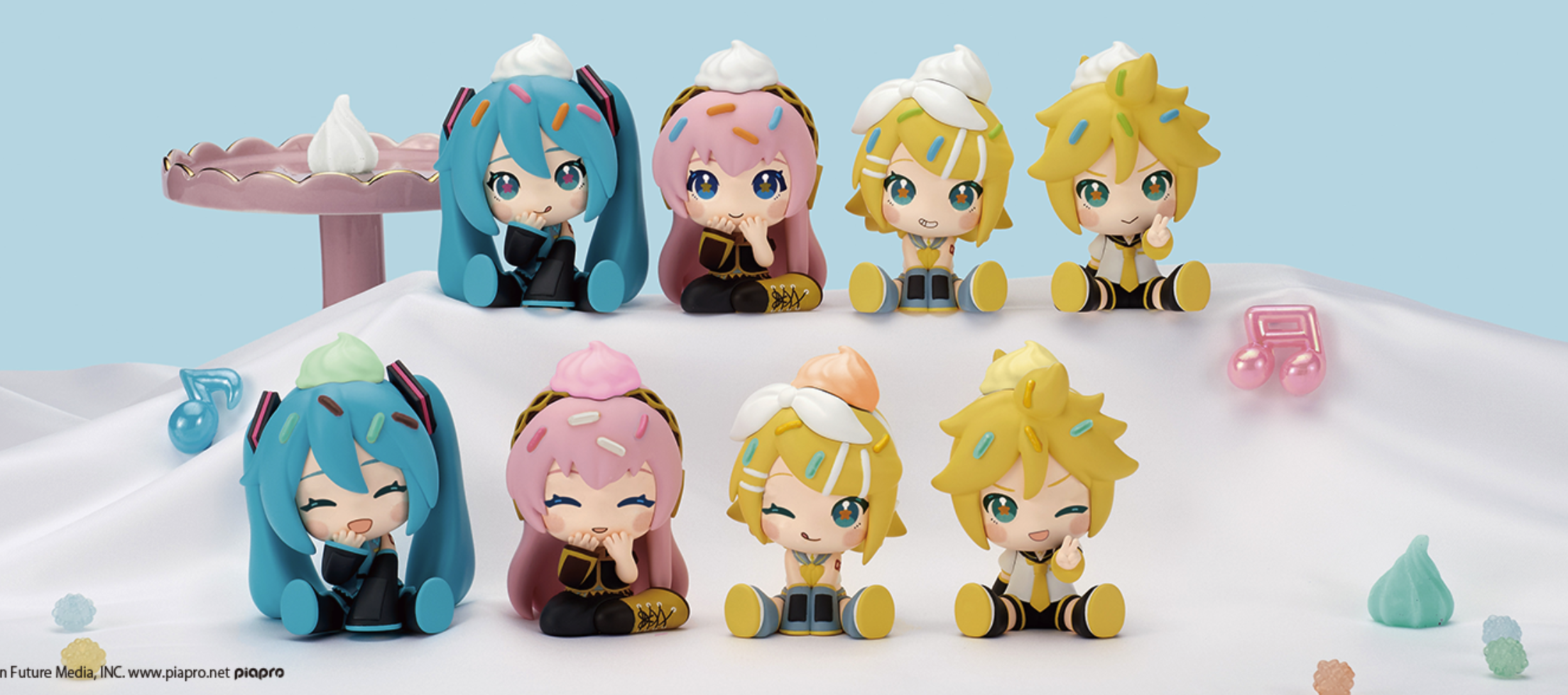 Takara Tomy PERIHAPI！Poppin' Sprinkles Piapro 角色系列（8入）