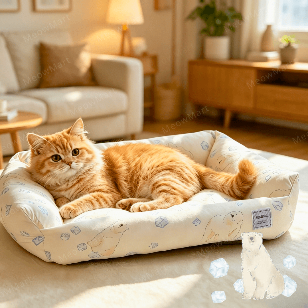 日本Tassu 冷感降溫寒冰床貓窩