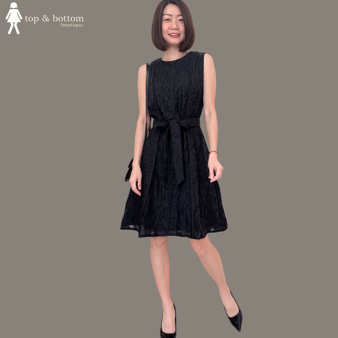 EMBROIDERED FLORAL SHEER SHORT DRESS