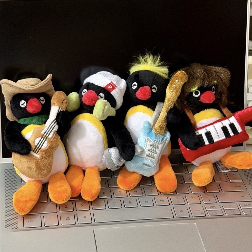 PINGU 企鵝家族 音樂系列 吊飾 有趣可愛 共五款