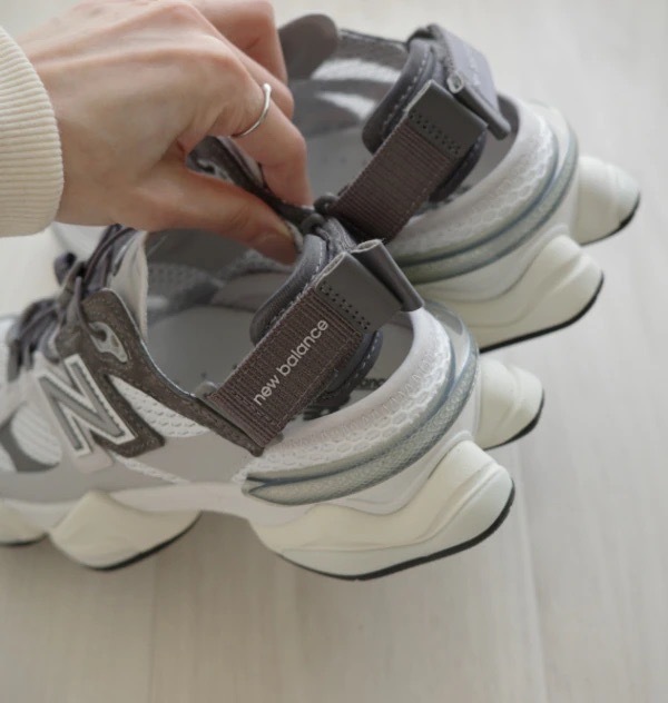 NEW BALANCE 9060 NB 元祖灰 涼鞋 穆勒鞋 免綁鞋帶 後跟鞋扣 魔鬼氈 男女鞋 U90603FA / 預購