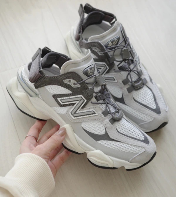 NEW BALANCE 9060 NB 元祖灰 涼鞋 穆勒鞋 免綁鞋帶 後跟鞋扣 魔鬼氈 男女鞋 U90603FA / 預購