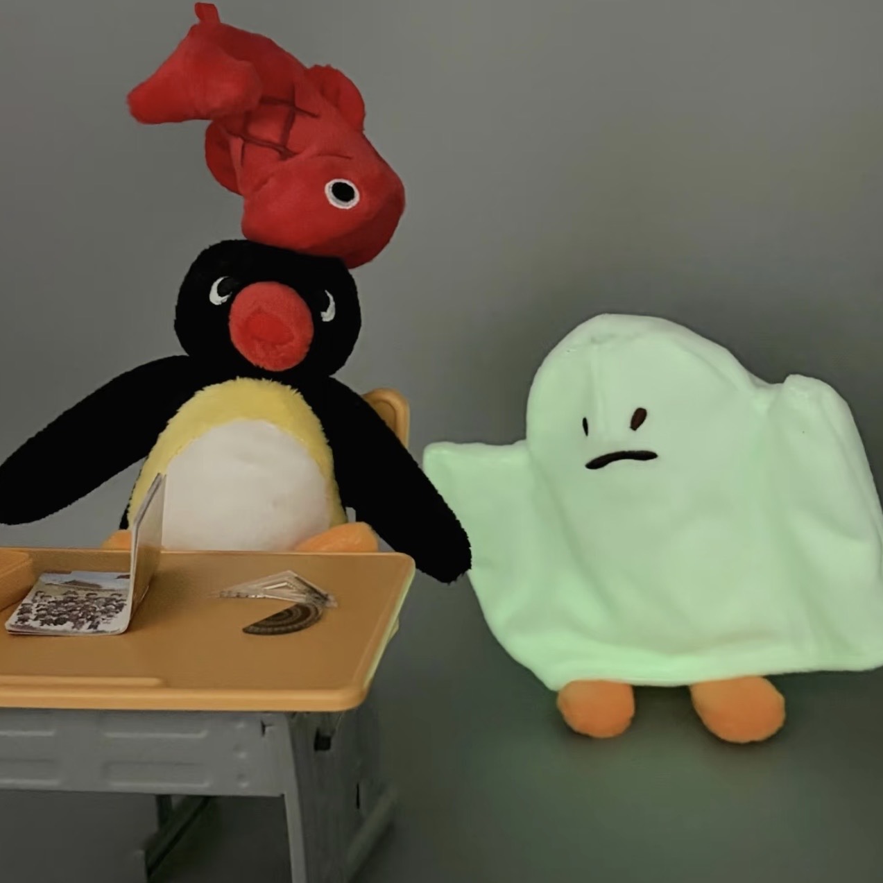 PINGU 企鵝家族 情緒波動 盲盒 毛絨吊飾 共四款