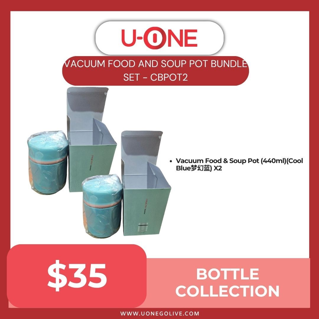 VACUUM FOOD AND SOUP POT BUNDLE SET - CBPOT2