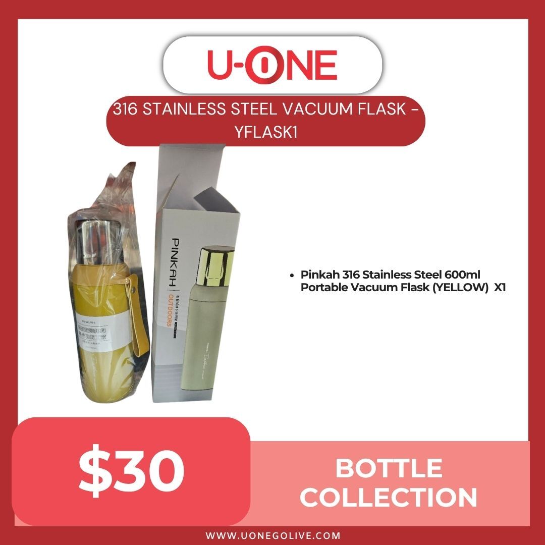 316 STAINLESS STEEL VACUUM FLASK - FLASK1