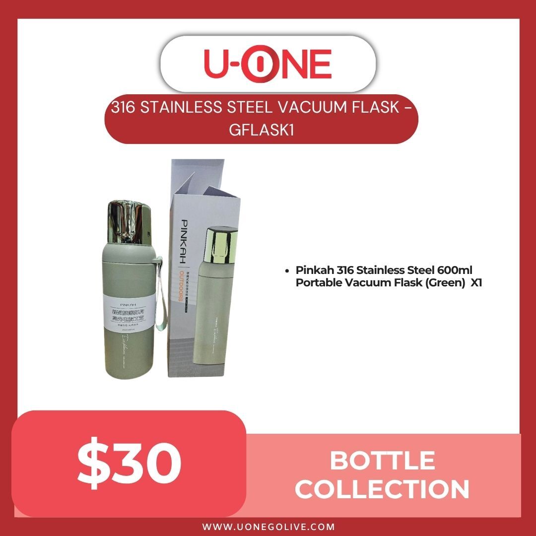 316 STAINLESS STEEL VACUUM FLASK - FLASK1