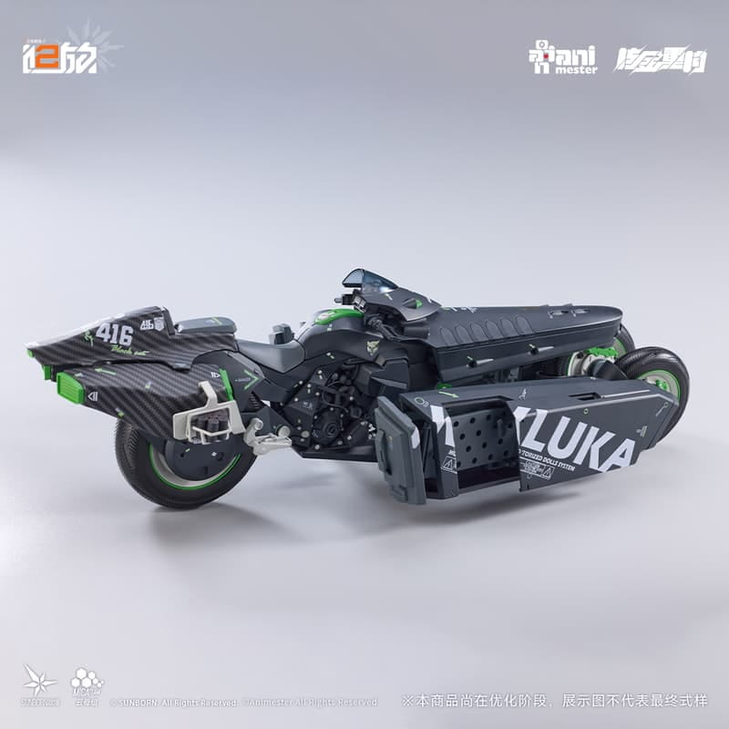 預購26/12 大漫匠 代理版 核金重構 組裝模型 1/12 少女前線2:追放 可露凱 速度之星 摩托車