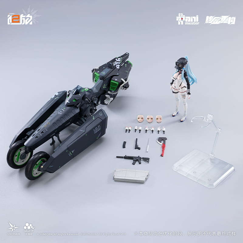 預購26/12 大漫匠 代理版 核金重構 可動 1/12 少女前線2:追放 可露凱 速度之星 套組