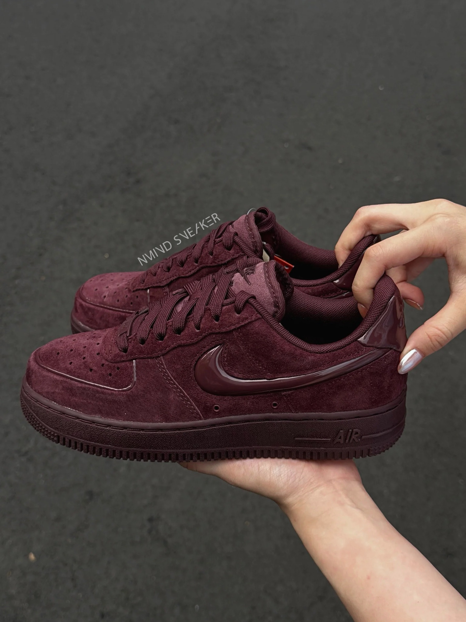 <質感代表🫦> Nike Air Force 1 '07  勃根地酒紅