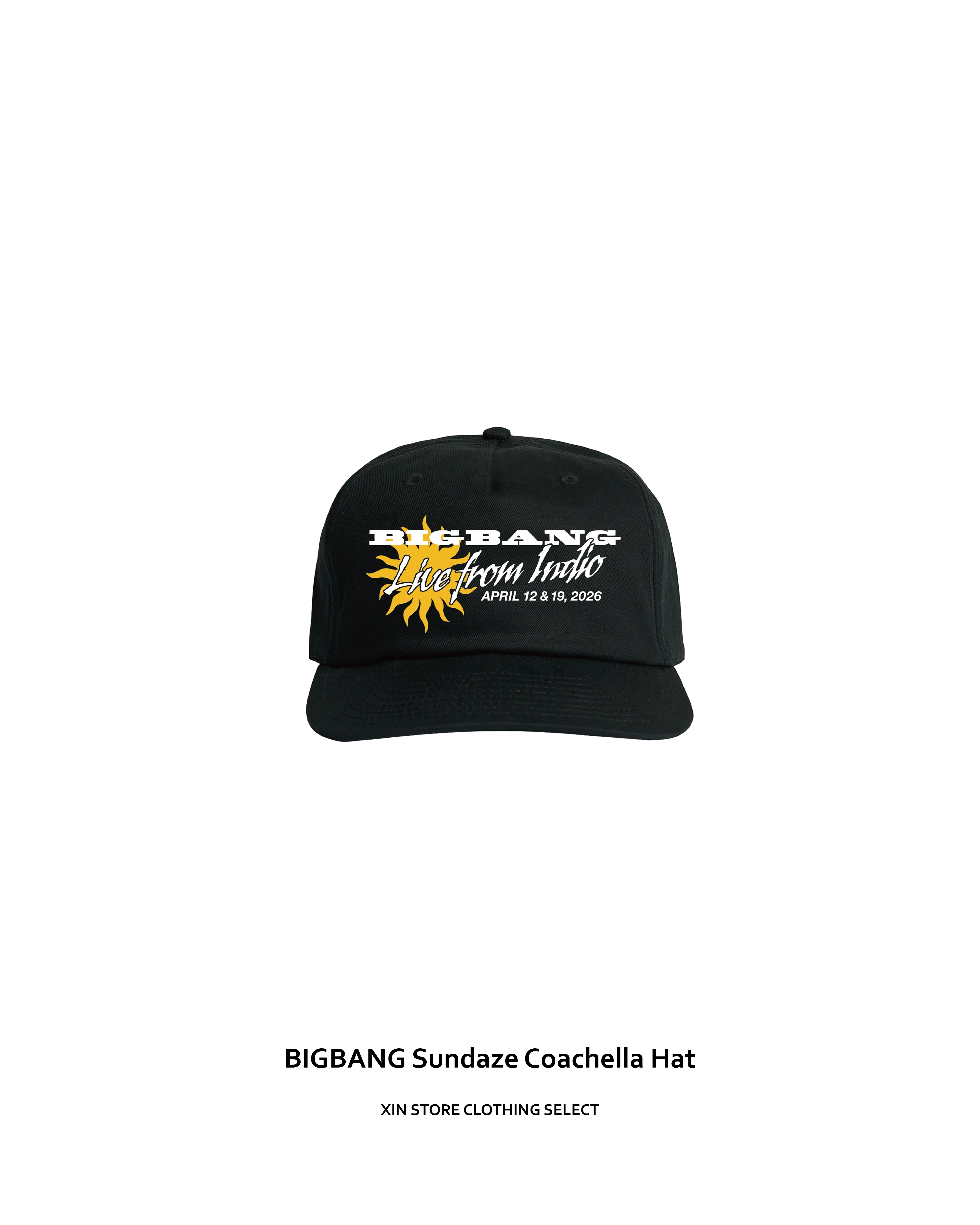 Coachella BIGBANG Sundaze Hat 科切拉 權志龍 太陽 大聲 帽子