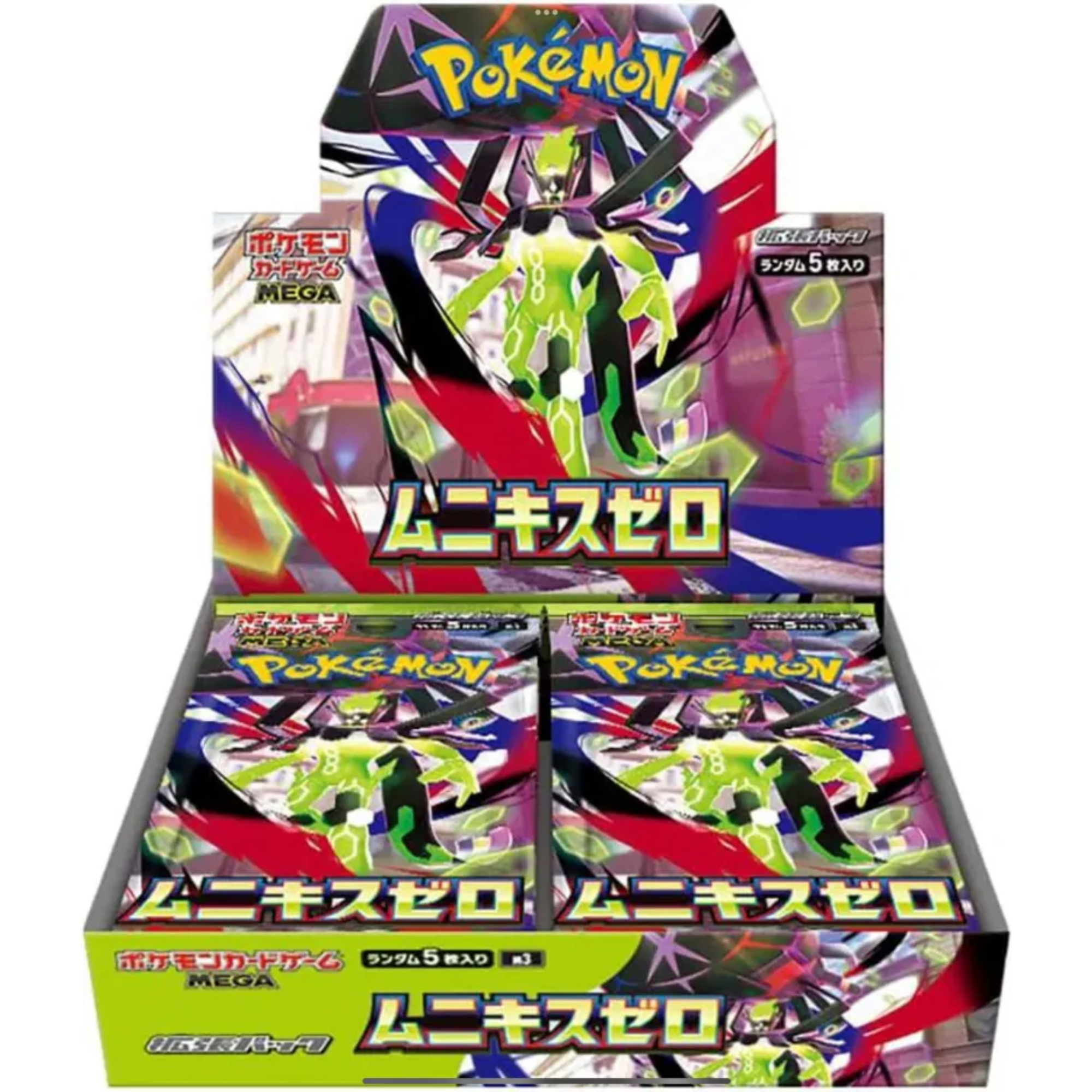 Pokemon TCG 日版 Mega 虛無歸零 M3「ムニキスゼロ」原盒