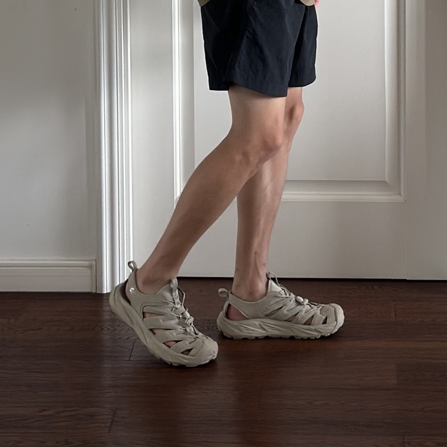 HOKA ONE ONE HOPARA 卡其 機能涼鞋 透氣耐磨 抽繩 戶外 運動鞋 男女款 1123112-OTDN