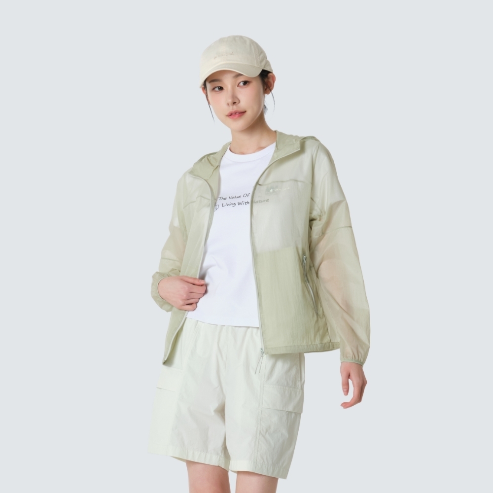 【ULTRA-LIGHT】Snow Peak Picolight Women's Windbreaker / Packable / S26MWT-WB75