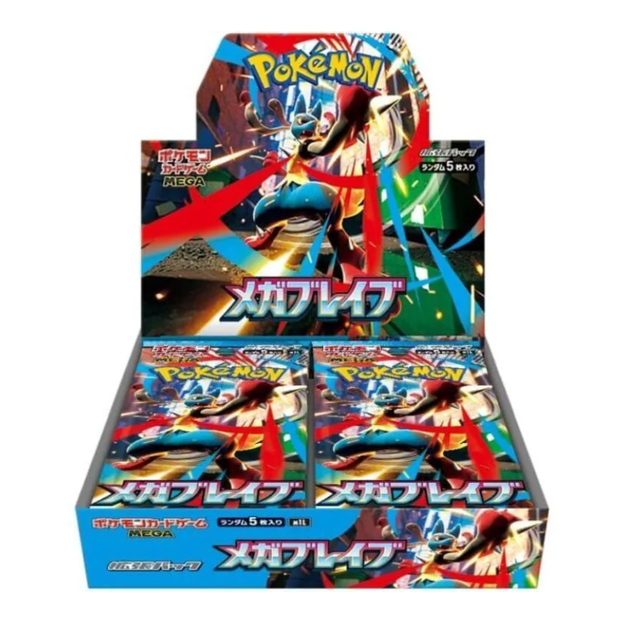 Pokemon TCG 日版 Mega 超級交響樂 超級勇氣 M1L「メガブレイブ」原盒