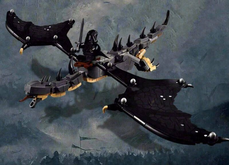 The Lord of The Rings Fell Beast Building Set Fit Lego NO BOX NA007