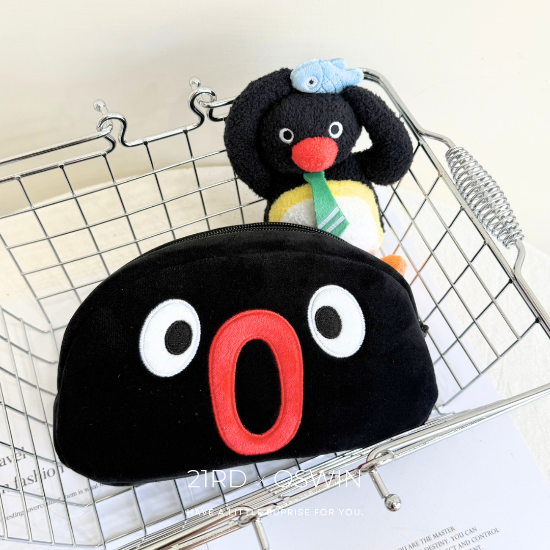 PINGU 企鵝家族 經典大嘴巴 收納包