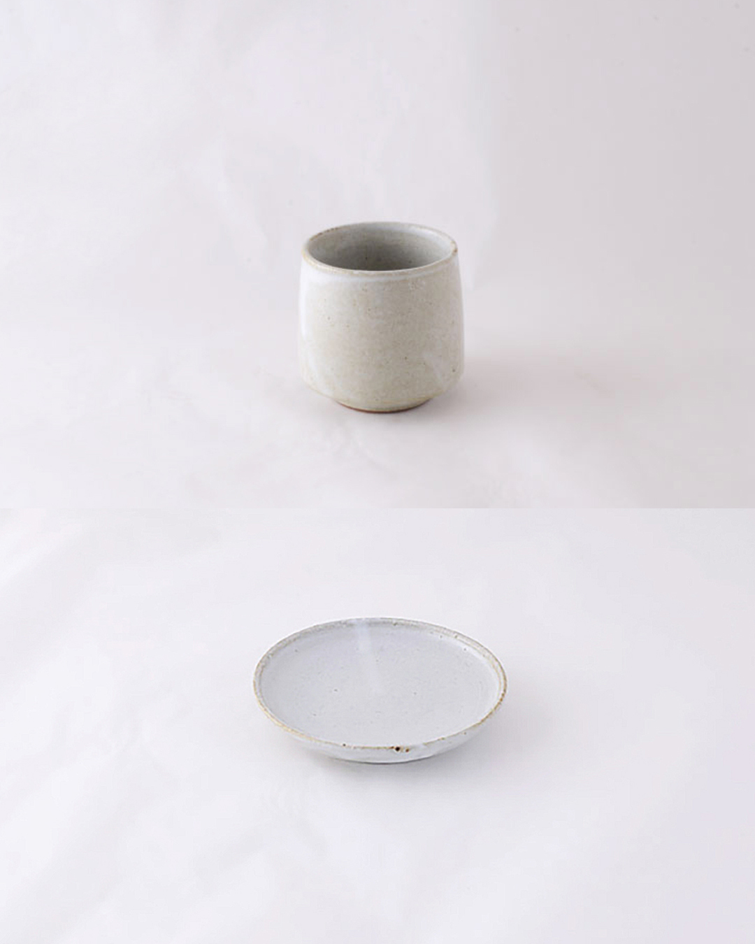 Reposer 筒茶杯套裝 白色｜studio m'